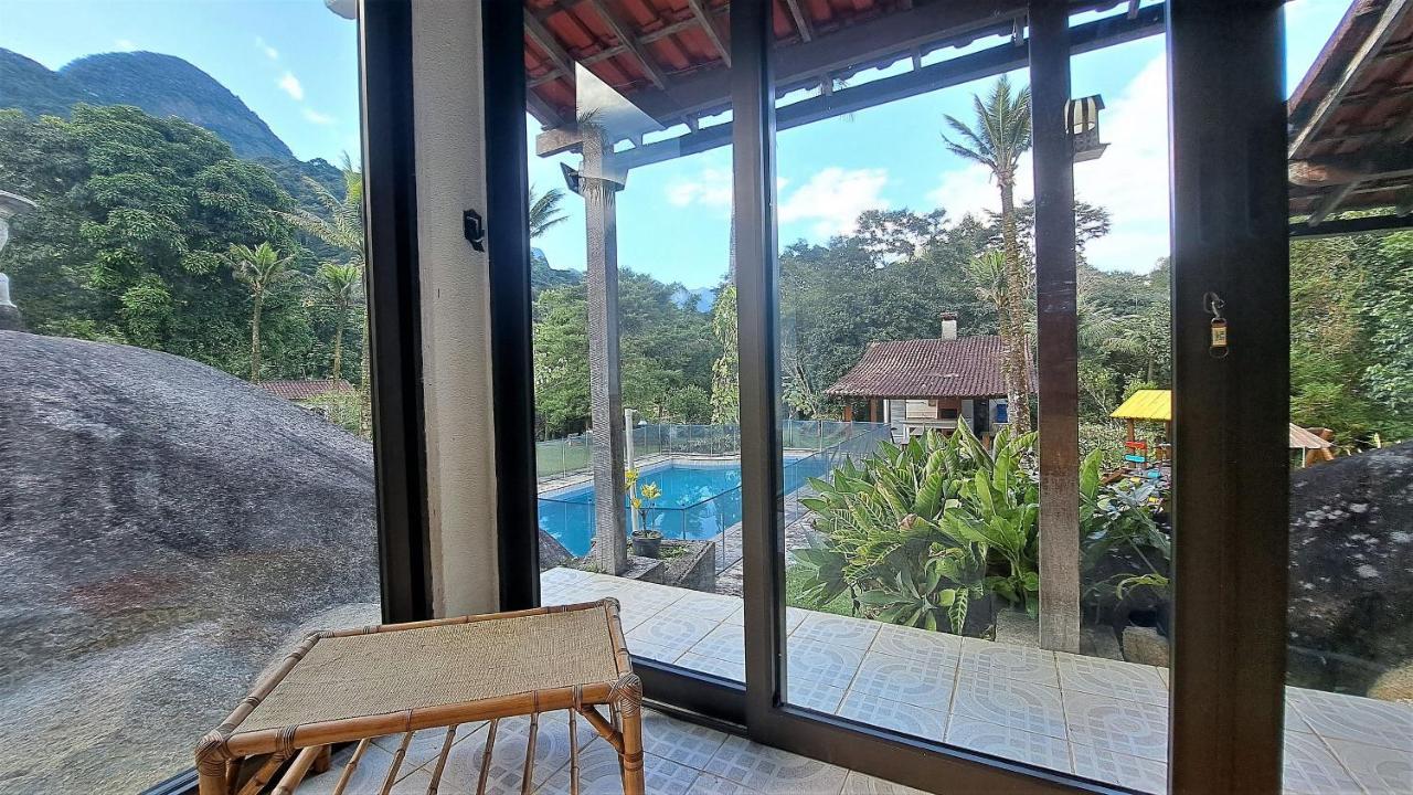 Paradisiaco, Piscina E Churrasqueira Em Guapimirim Extérieur photo