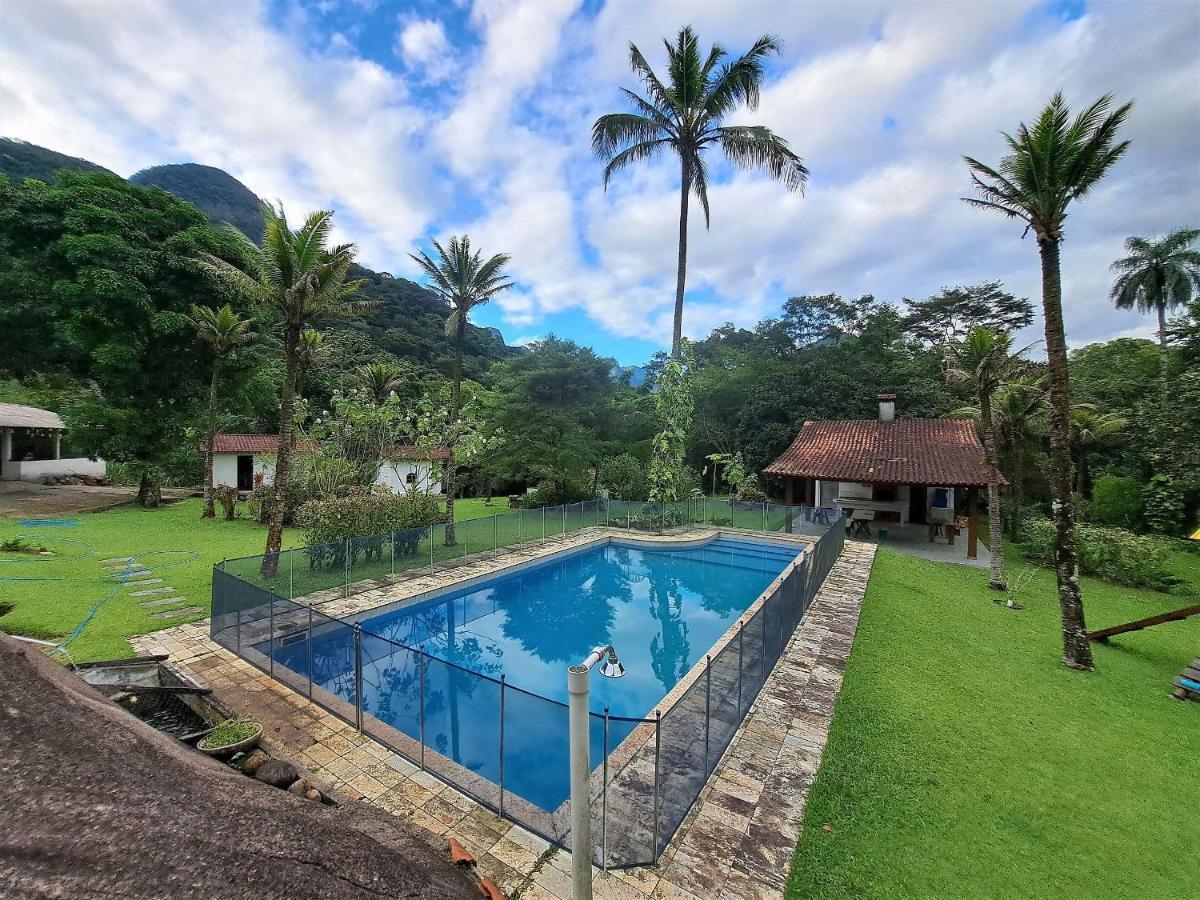 Paradisiaco, Piscina E Churrasqueira Em Guapimirim Extérieur photo
